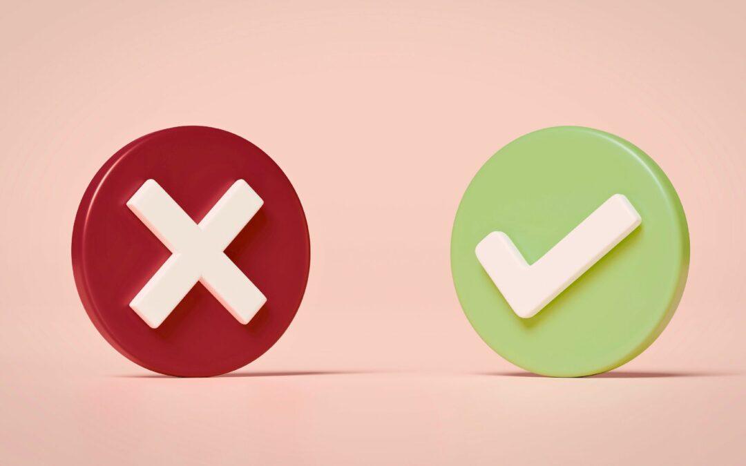 Beispiel von falschen Glaubenssätzen